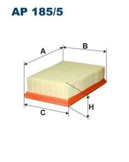 Фiльтр повiтряний FILTRON AP1855