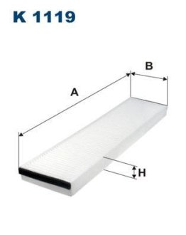 Фiльтр салону FILTRON K1119