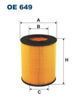 Фильтр масляный FILTRON OE649