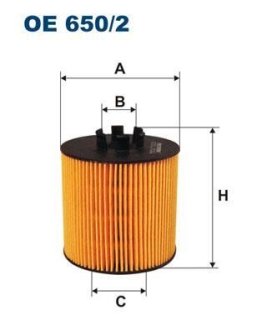 Фильтр масляный FILTRON OE6502