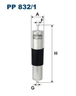 Паливний фільтр FILTRON PP832/1