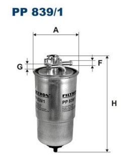 Топливный фильтр FILTRON PP8391