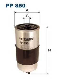 Фільтр паливний FILTRON PP850