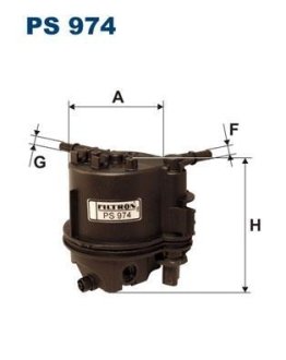 Фильтр топливный с корпусом FILTRON PS974