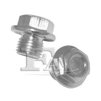 FISCHER Пробка поддона (злив масла) M14X1,5 L=10mm OAS 003 HONDA PEUGEOT Fischer Automotive One (FA1) 732.122.001