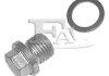 FISCHER OAS018 масляна пробка + шайба M14x1,5 L=12 Saab, Cu 14x20x1,5 , DIN 9 862.368.011