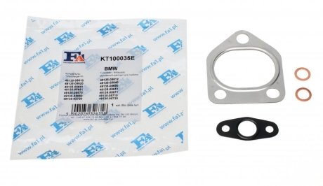 Комплект прокладок турбины BMW 3 (E90) 04-11 Fischer Automotive One (FA1) KT100035E