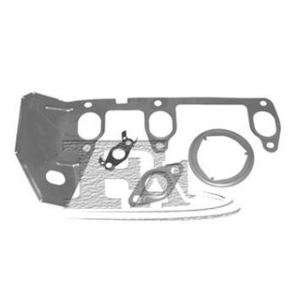 VW К-кт прокладок турбіни POLO 1.4 TDI 05-, SKODA FABIA 1.4 TDI 07-, SKODA ROOMSTER 1.4 TDI 06-, SEAT Fischer Automotive One (FA1) KT110480E (фото 1)