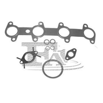 FISCHER FIAT комплект прокладок турбокомпресора CROMA, GRANDE PUNTO 1.9 D 05-, SUZUKI SX4 06- Fischer Automotive One (FA1) KT120055E