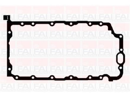 Прокладка піддону Opel Astra G 2,0DTi 98-/Omega B 2.0 00- Fischer Automotive One (FA1) SG863