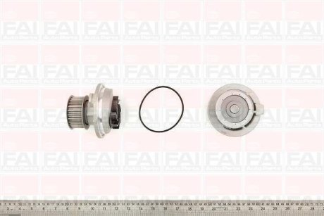 Водяна помпа Chevrolet Captiva/Epica/Lacetti/Opel Astra F/G/H/Omega B/Vectra A/B/Zafira 1.7TD/1.8/2.0/2.4 1994- Fischer Automotive One (FA1) WP3059