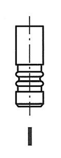 Клапан IN Ford 1,3-1,6 CVH 80- FRECCIA R3615/SCR