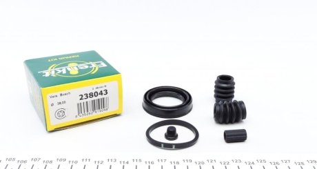 Ремкомплект супорту (заднього) Toyota Avensis/Corolla 03-09d=38mm (Bosch) FRENKIT 238043