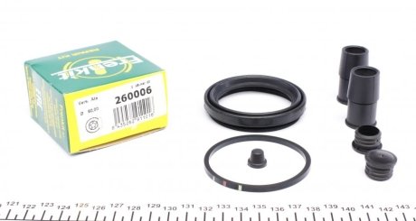 Ремкомплект супорту (переднього) Ford Mondeo 93-00 (d=60mm) (Ate) FRENKIT 260006