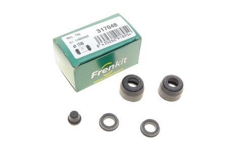 Ремкомплект цилиндра тормозного (заднего) Audi 80 -96 (d=17.46mm) (Fag) FRENKIT 317048