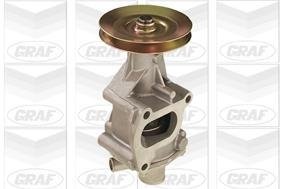 Помпа воды Fiat Uno/Fiorino/Seat Ibiza 0.9/1.4 69-98 (R/B) (1 кан.) GRAF PA088