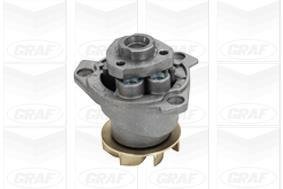 Помпа води Audi A3/Q7/VW Golf/Passat/Touareg/T4/T5/Porsche 2.8 V6/3.0/3.2 V6/3.6FSI 00- (R/B)(7 лоп) GRAF PA1041