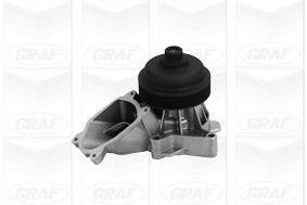 Помпа воды BMW 3/5/7/X5 330d/xd/525d/530d/730d/3.0d 98-05/Opel Omega B 2.5TDI (R/B) (6 лоп.) (5 кан) GRAF PA1053