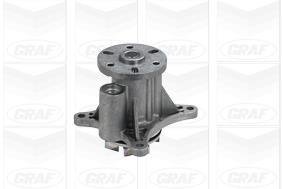 Помпа воды Citroen C5/C6/Peugeot 407/607 2.7HDi 150Kw 04- (R/B) (7 лоп.) GRAF PA1067