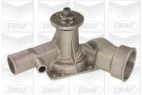 Помпа воды Opel Corsa A 1.0/1.2i 82-93/Kadett D 1.0/1.2 79-84 (B/B) (8 лоп) GRAF PA108