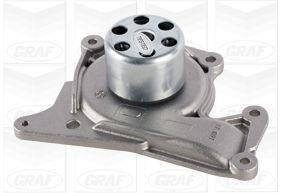 Помпа воды Renault Kangoo/Clio/Duster/Laguna/Megane/Nissan Qashqai/Juke/MB 1.5dCi 09- (Ext.)(12лоп) GRAF PA1091