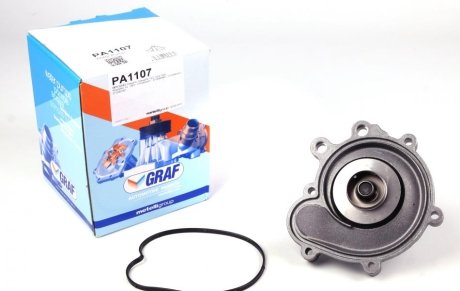 Помпа воды MB C-class (W203/W204)/E-class (W211/W212)/SLK-class (R171/R172) 1.8 02- (B/B) (6 лоп) GRAF PA1107