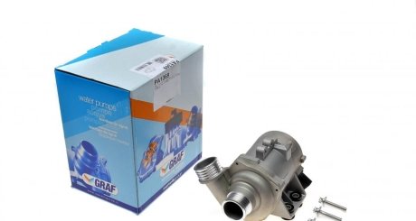 Помпа воды BMW 1/3/5/6/7/X1/X3/Z4 2.5/3.0 N51/N52/N53 03-13 (8 лоп) (electric) GRAF PA1369