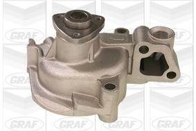 Помпа води Ford Fiesta II/Escort III/IV 1.6D 84-90 (B/B) (9 лоп.) GRAF PA278