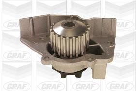 Помпа води Citroen Berlingo/Xsara/Peugeot Partner/306/309/405/406 1.6/1.8/1.9 87-02(20z)(B/B)(6 лоп) GRAF PA348