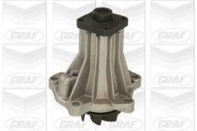 Помпа воды Ford Transit V/VI/VII 2.0/2.3 16V 94-06/Scorpio I/Sierra II 2.0i 85-94 (R/B) (8 лоп.) GRAF PA429A