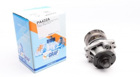 Помпа води BMW 3/5/7/X3/X5/Z3/Z4 2.0i/2.2i/2.5i/2.8i/3.0i 87-10 (R/B) (7 лоп.) GRAF PA432A