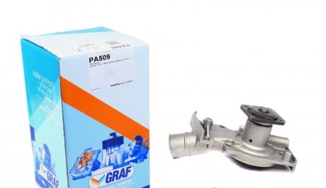 Помпа воды Ford Mondeo I/II 1.6i/1.8i/2.0i 16V 93-00 (R/B) (7 лоп.) GRAF PA509