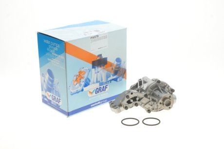 Помпа води Audi/Seat/VW 1.3/1.5/1.6/D/TD/1.7/1.8/1.9D/TD/TDI/SDI/2.0/E (B/B) (6 лоп) (з корпусом) GRAF PA579