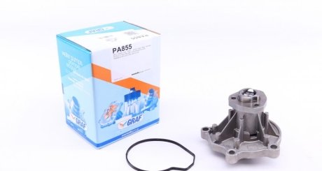 Помпа воды Seat Cordoba/Ibiza/Toledo/Skoda Fabia/Roomster/VW Polo 1.2/1.2 12V 02- (B/B) (7 лоп) GRAF PA855