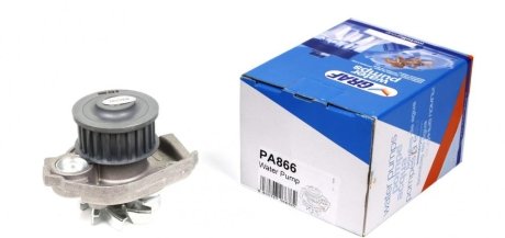 Помпа води Fiat Doblo/Panda/Punto/Bravo/Stilo 1.2/1.4 01- (23z) (B/B) (8 лоп.) (метал.імпелер) GRAF PA866