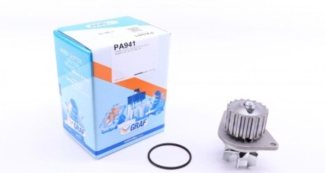 Помпа воды Citroen C2/C3/C4/Peugeot 206/307 1.4 16V 03- (18z) (B/B) (6 лоп.) GRAF PA941