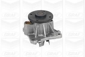 Помпа воды Mitsubishi Colt 1.1/1.3/1.5 04-12/Lancer VIII 1.5-1.6 08-/Citroen C4 1.6 12- (R/B)(6 лоп) GRAF PA986