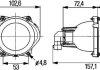 Фара основна HB3 12V з лампою розжарювання лів./прав. HELLA 1BL 998 570-001 (фото 2)