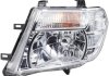 HELLA NISSAN фара основна H4 з мотором регул.прав.Navara,Pathfinder III 05- 1EE 238 055-021