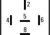 DB Реле поворотов 12V 5 полюсов 2+1x21 Вт Bora,Golf III,IV,V,Passat,T4 HELLA 4LZ 003 750-401 (фото 3)