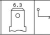 Датчик тиску оливи 3/5/7 серія DB Vito HELLA 6ZL 003 259-121 (фото 2)