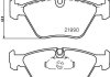 Гальмівні колодки дискові перед. BMW 5 (E39) 2.0D-3.5 11.95-05.04 HELLA 8DB 355 010-711 (фото 2)