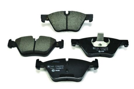 Тормозные колодки перед. BMW 5 (F10, F11, F18) 2.0/3.0 10- HELLA 8DB 355 014-351