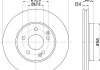 Диск гальмівний перед. MB C (W202), CLK (C208), E (W210), SLK (R170, R171) 1.6-3.0D 05.93-06.11 HELLA 8DD 355 107-481 (фото 1)