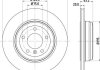 PRO HIGH CARBON BMW Диск гальмівний задн. (вентил.) 5-serie E60/61 HELLA 8DD 355 128-121 (фото 1)