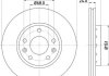 PRO HIGH CARBON диск гальмівний передній (280*24) RENAULT Duster 10-, Laguna 1.5DCI 07-, Megane 08- HELLA 8DD 355 129-121 (фото 1)