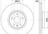 PRO HIGH CARBON FORD диск гальмівний передн.Galaxy, S-Max, Landrover Freelander, Volvo S60/80 II, V60/70, XC70 06- HELLA 8DD 355 129-511 (фото 1)