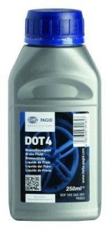 Гальмівна рідина DOT4 (0,25L) HELLA 8DF355360-001