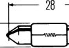 Автолампа SV7-8 12 V 12V3W M12VCP10 HELLA 8GM002094-121 (фото 2)