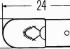 H 12V 3W Лампа розжарювання STANDARD HELLA 8GP 002 068-131 (фото 2)